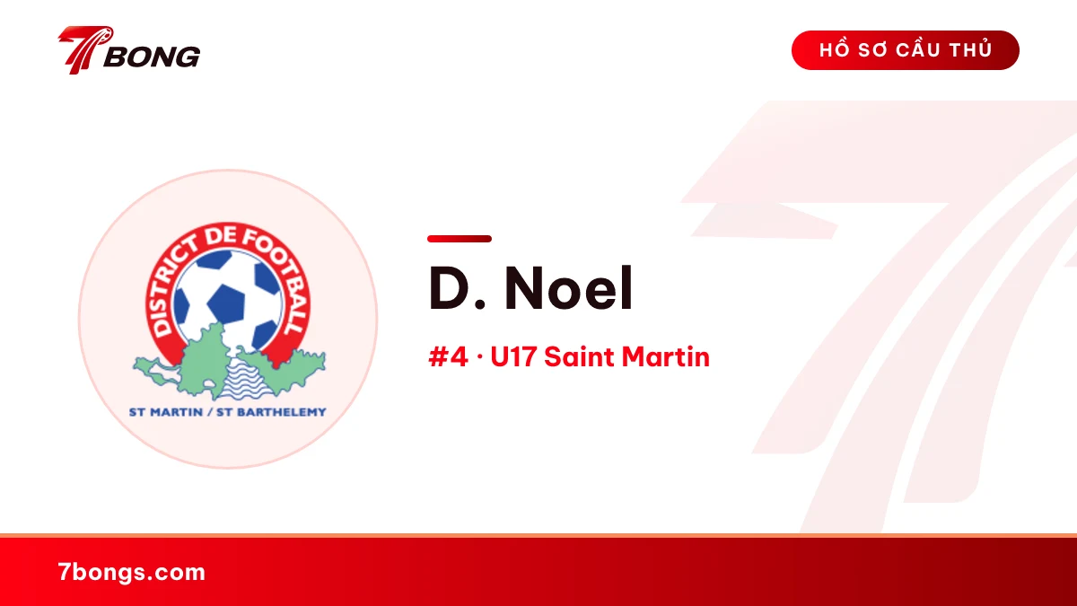 D. Noel — U17 Saint Martin