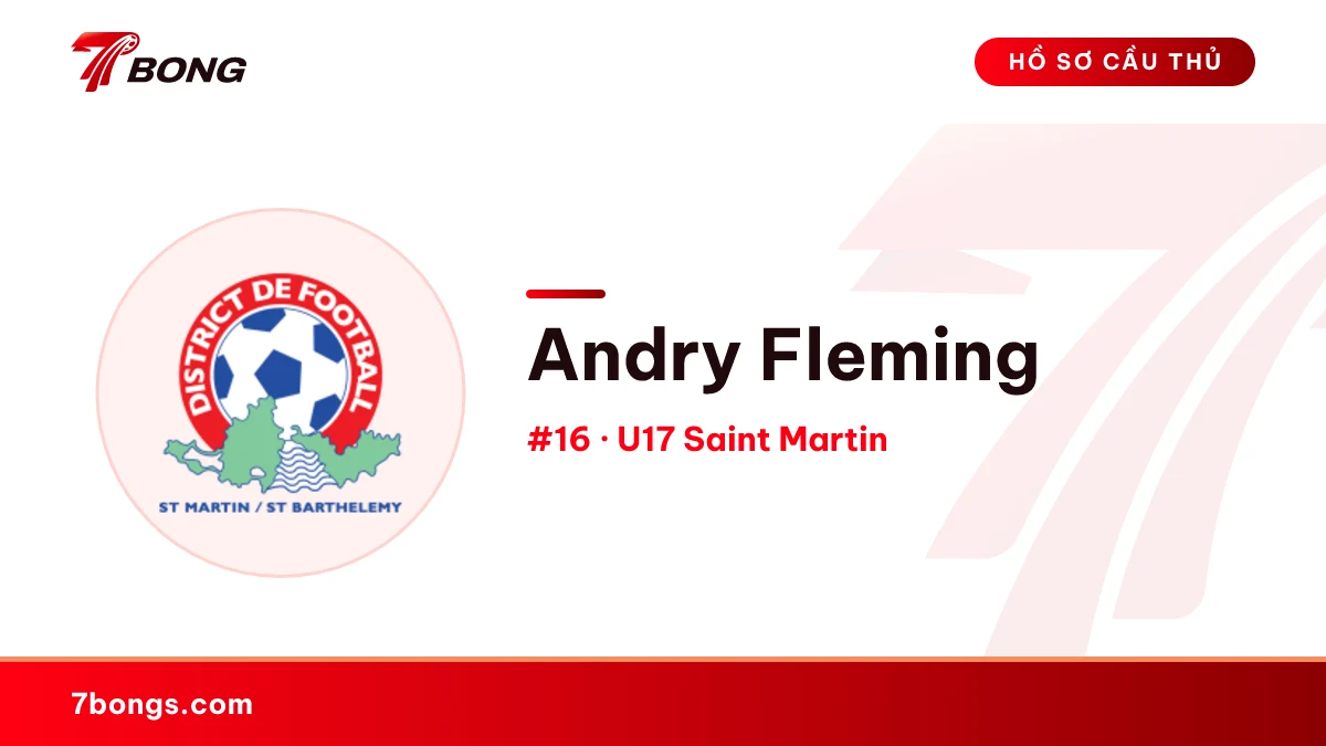 Andry Fleming — U17 Saint Martin