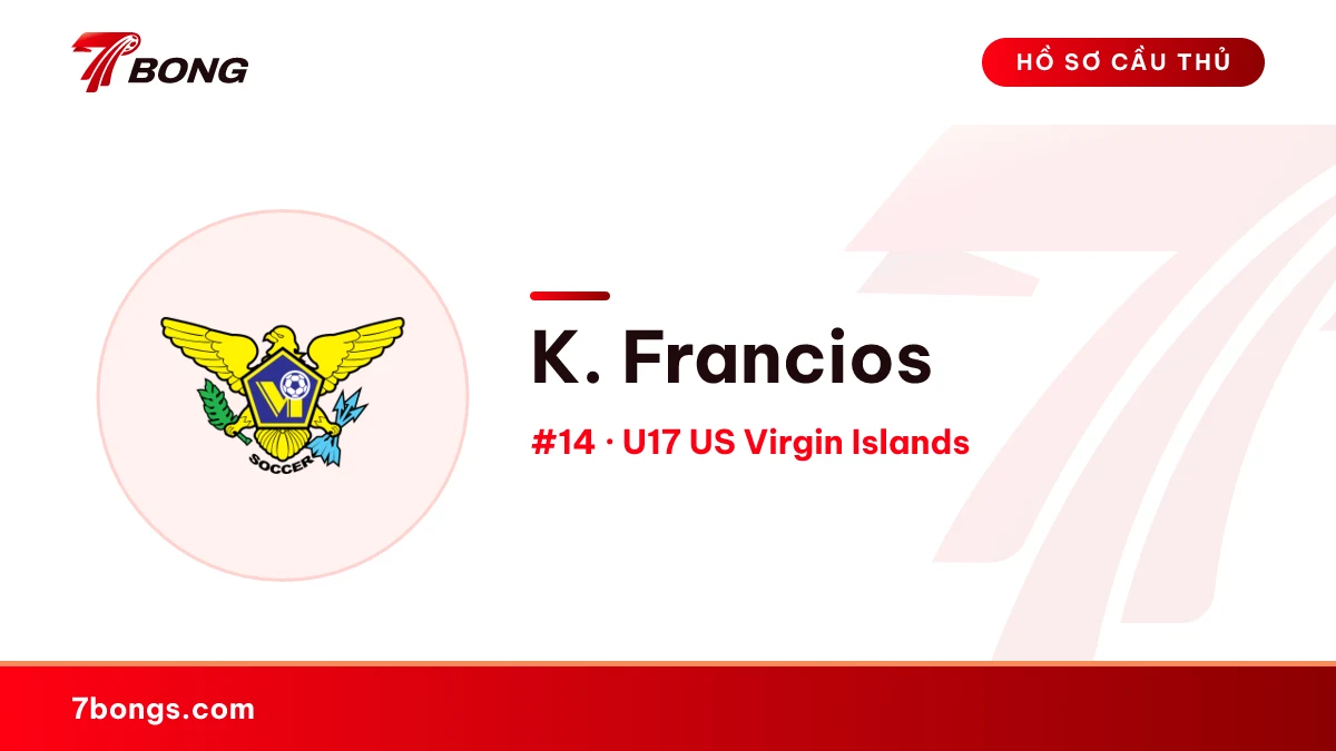 K. Francios — U17 US Virgin Islands