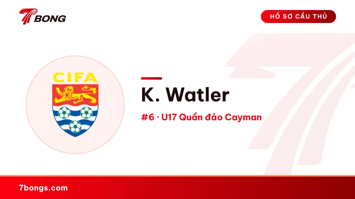 K. Watler — U17 Quần đảo Cayman
