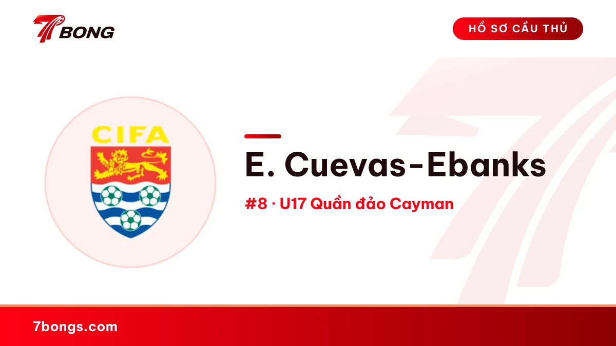 E. Cuevas-Ebanks — U17 Quần đảo Cayman