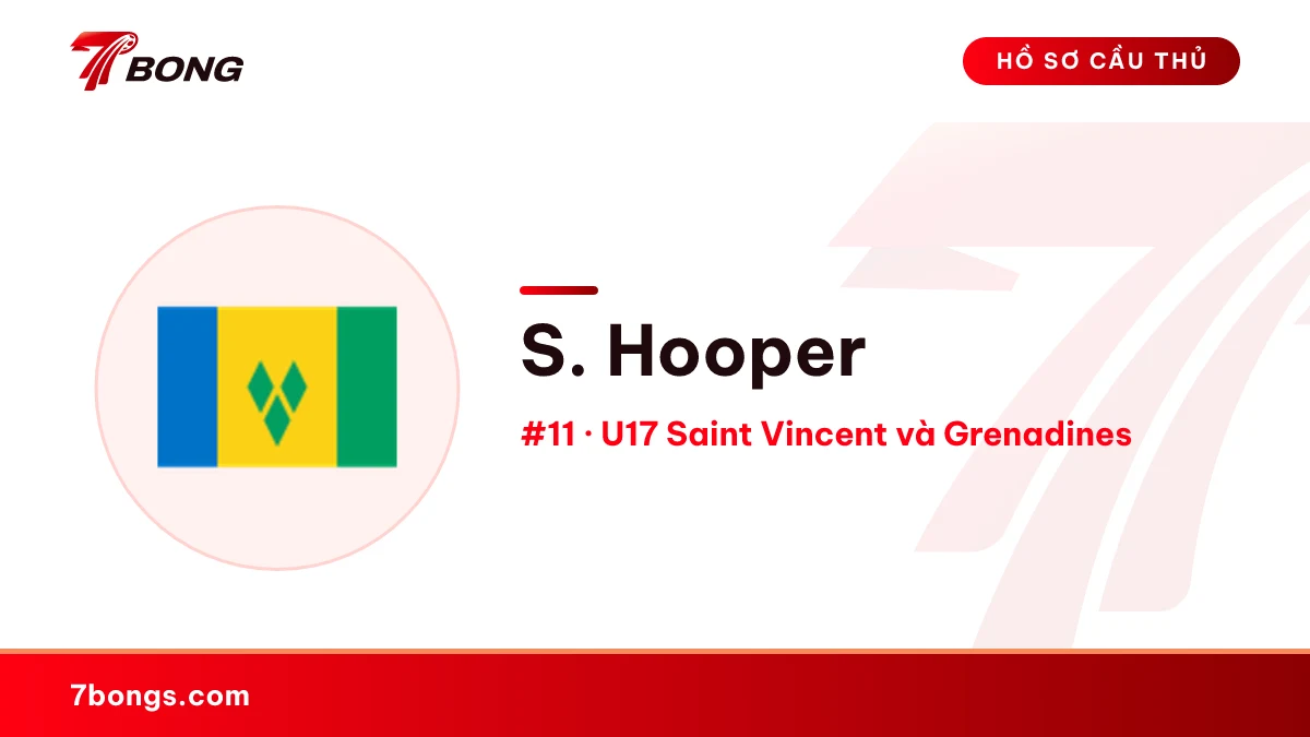 S. Hooper — U17 Saint Vincent và Grenadines