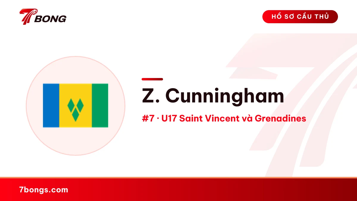 Z. Cunningham — U17 Saint Vincent và Grenadines