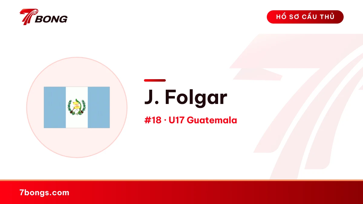 J. Folgar — U17 Guatemala