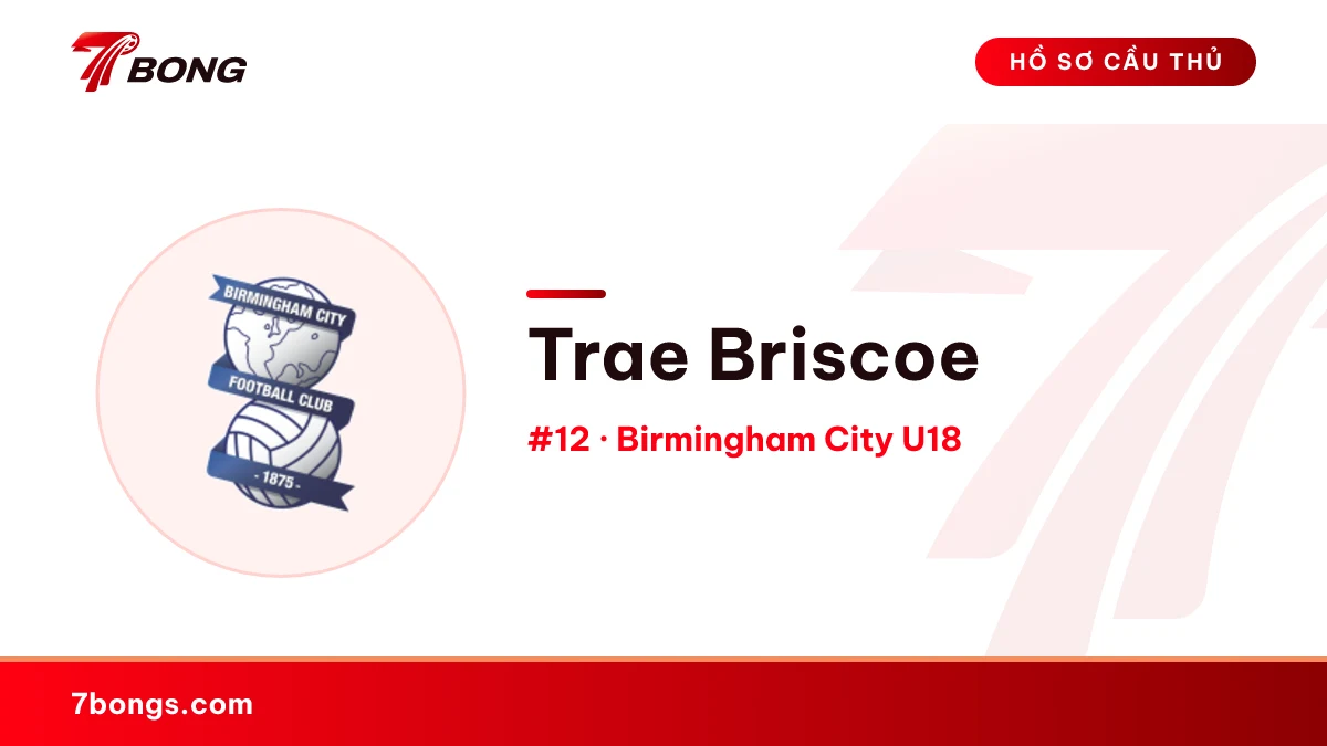 Trae Briscoe — Birmingham City U18