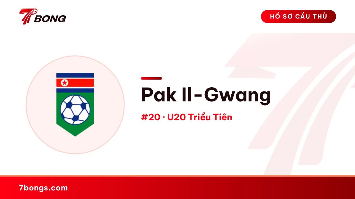 Pak Il-Gwang — U20 Triều Tiên