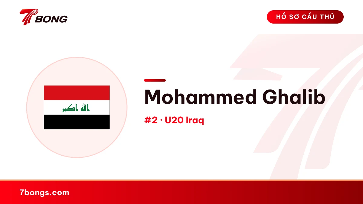 Mohammed Ghalib — U20 Iraq