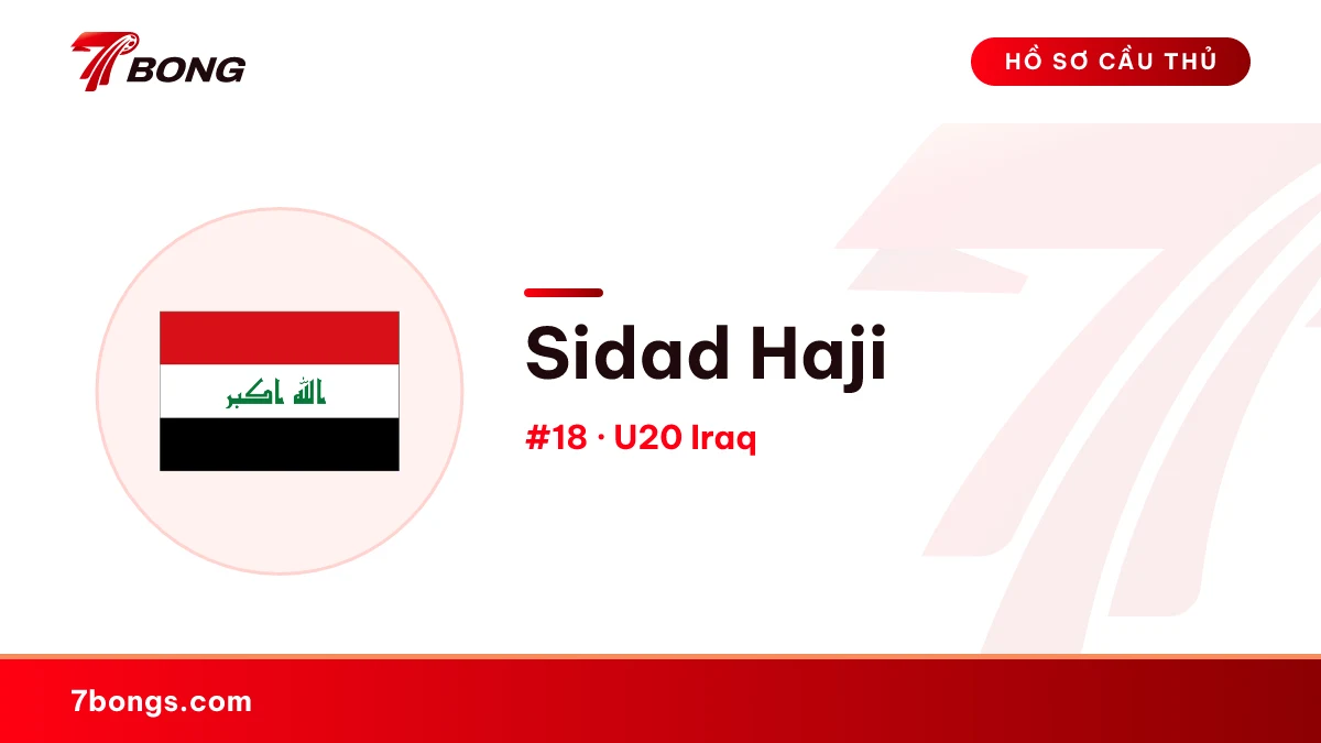 Sidad Haji — U20 Iraq