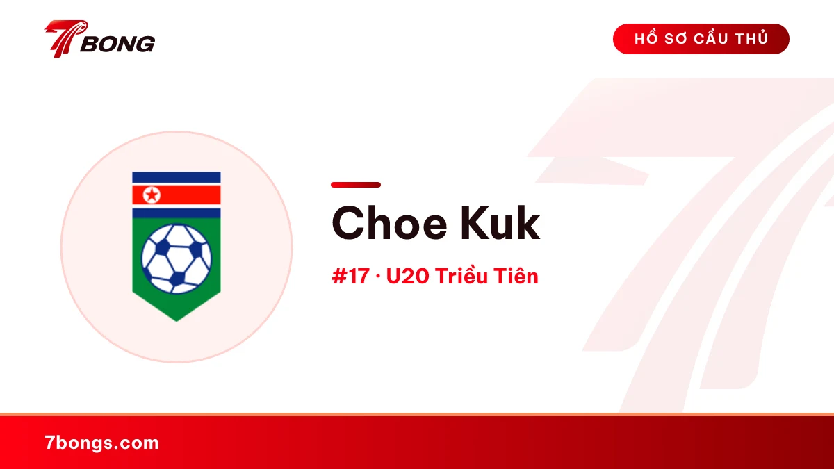Choe Kuk — U20 Triều Tiên