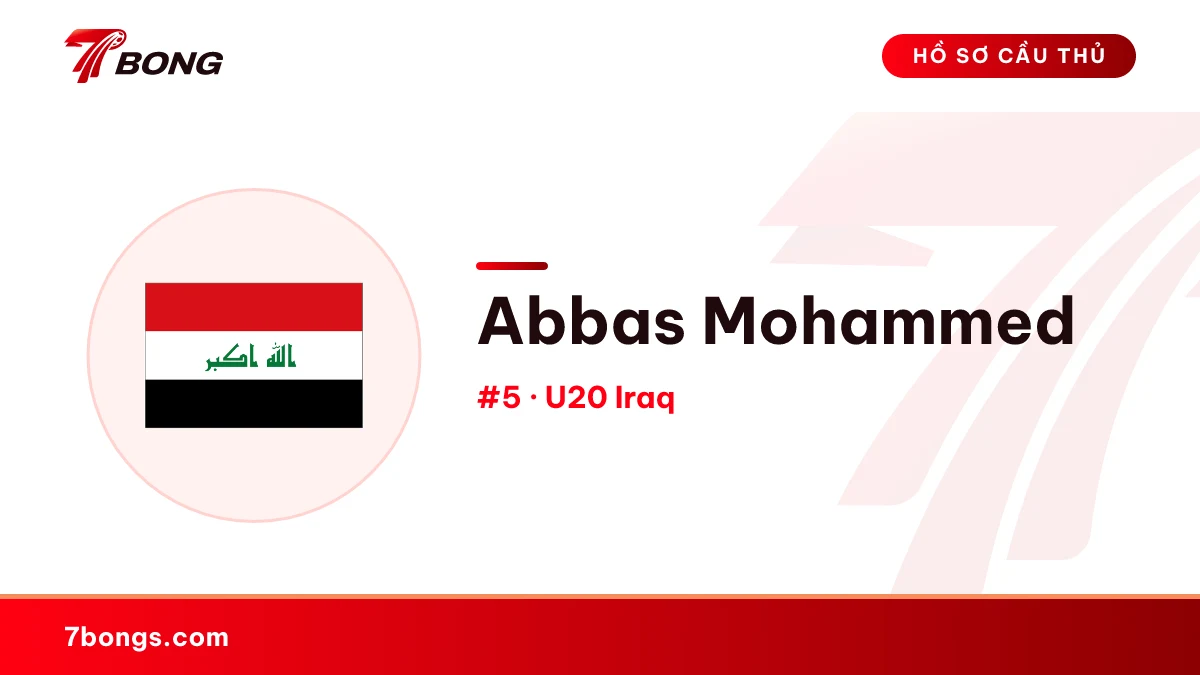 Abbas Mohammed — U20 Iraq