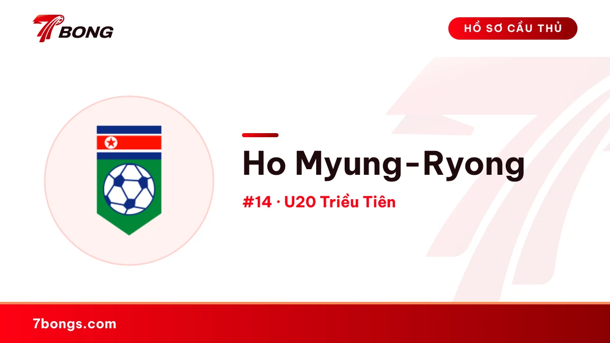 Ho Myung-Ryong — U20 Triều Tiên