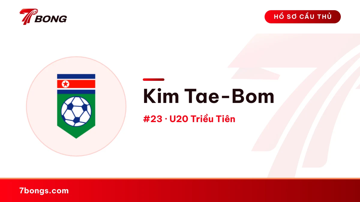Kim Tae-Bom — U20 Triều Tiên