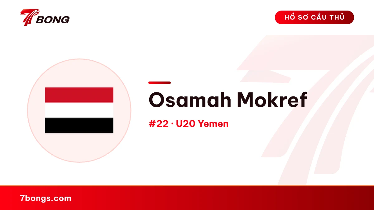 Osamah Mokref — U20 Yemen