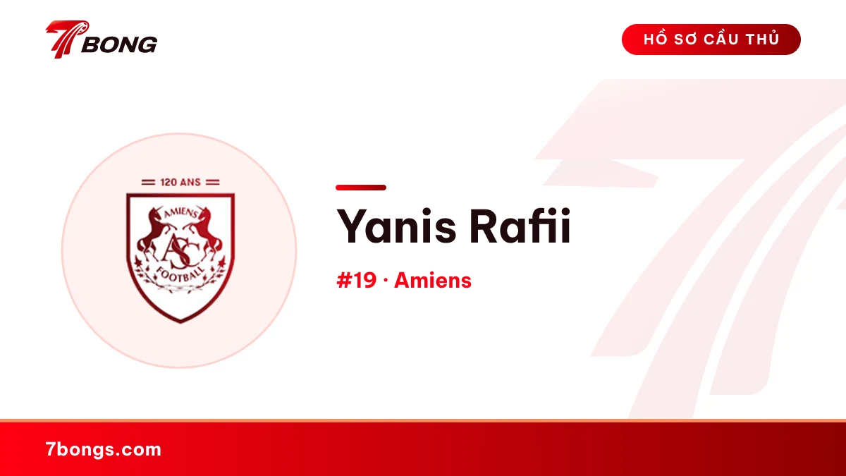 Yanis Rafii — Amiens