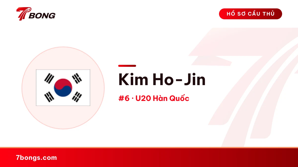 Kim Ho-Jin — U20 Hàn Quốc