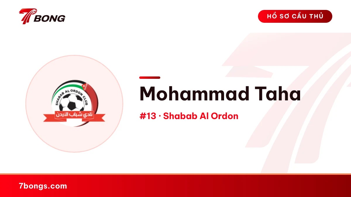 Mohammad Taha — Shabab Al Ordon