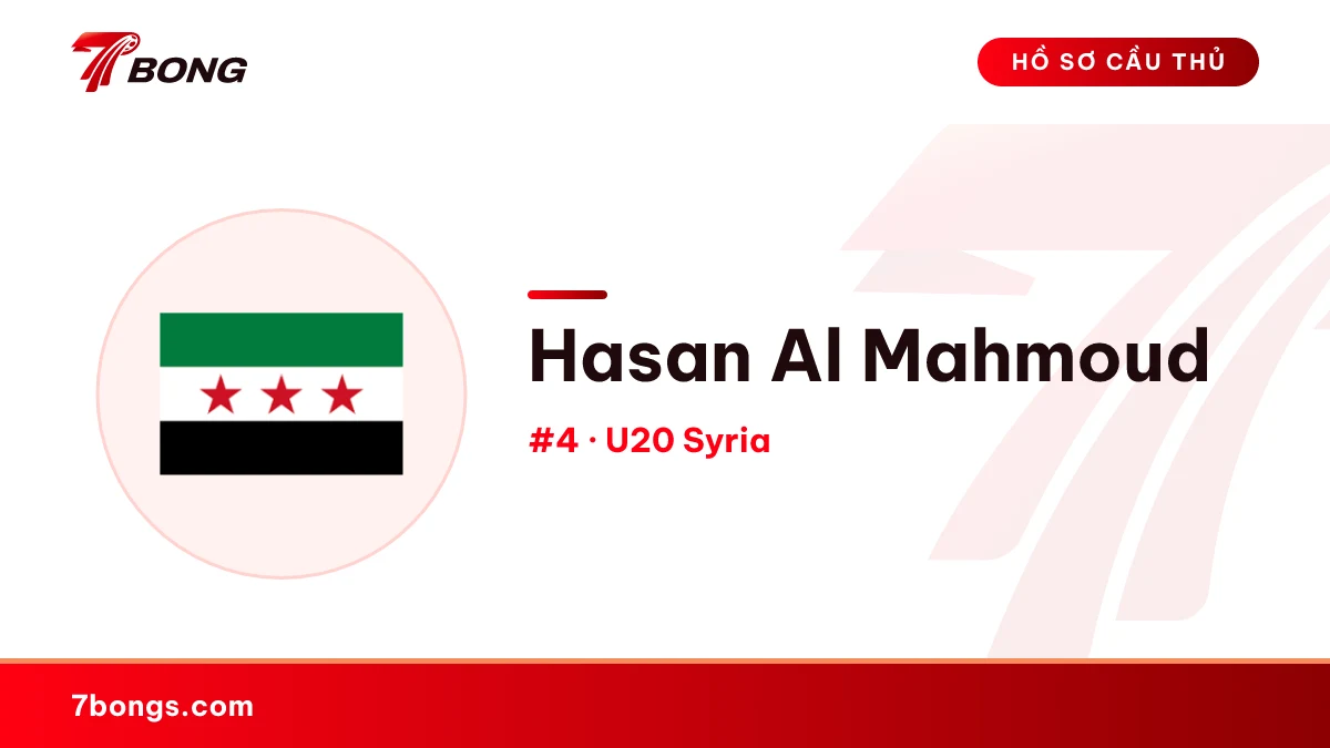 Hasan Al Mahmoud — U20 Syria