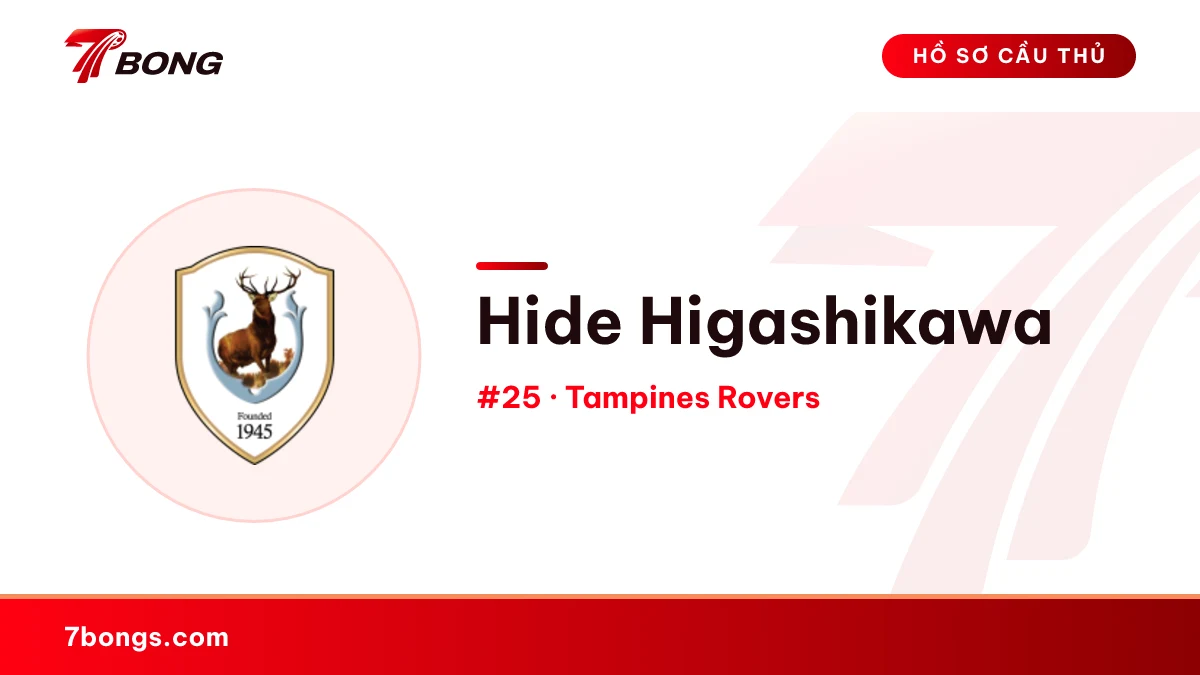 Hide Higashikawa — Tampines Rovers