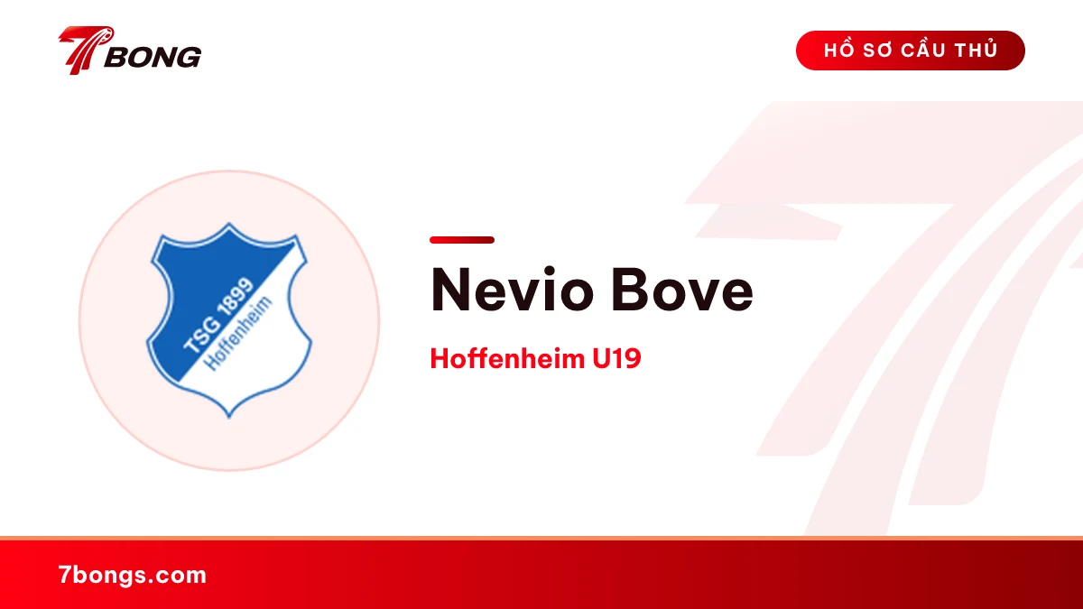 Nevio Bove — Hoffenheim U19