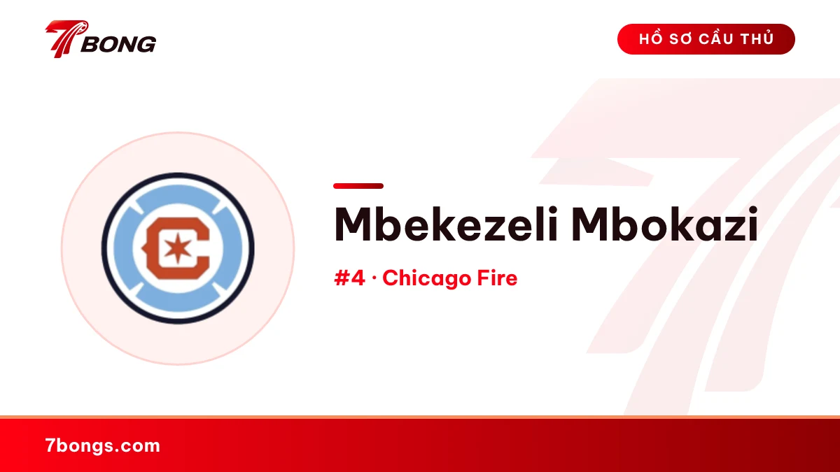 Mbekezeli Mbokazi — Chicago Fire