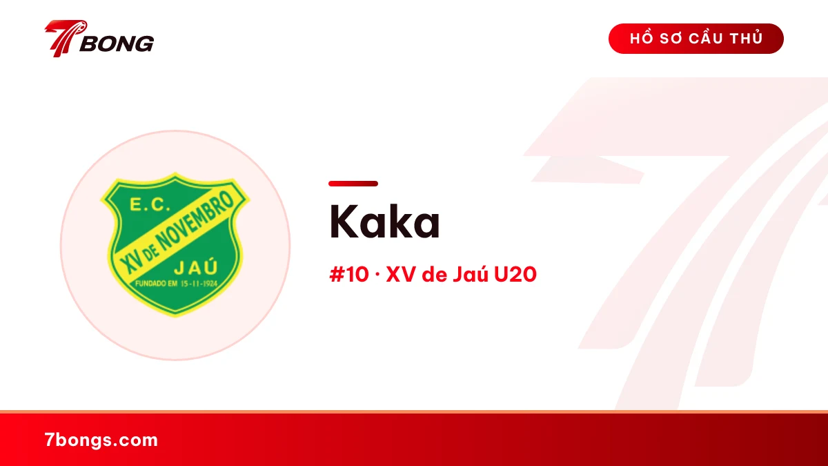 Kaka — XV de Jaú U20