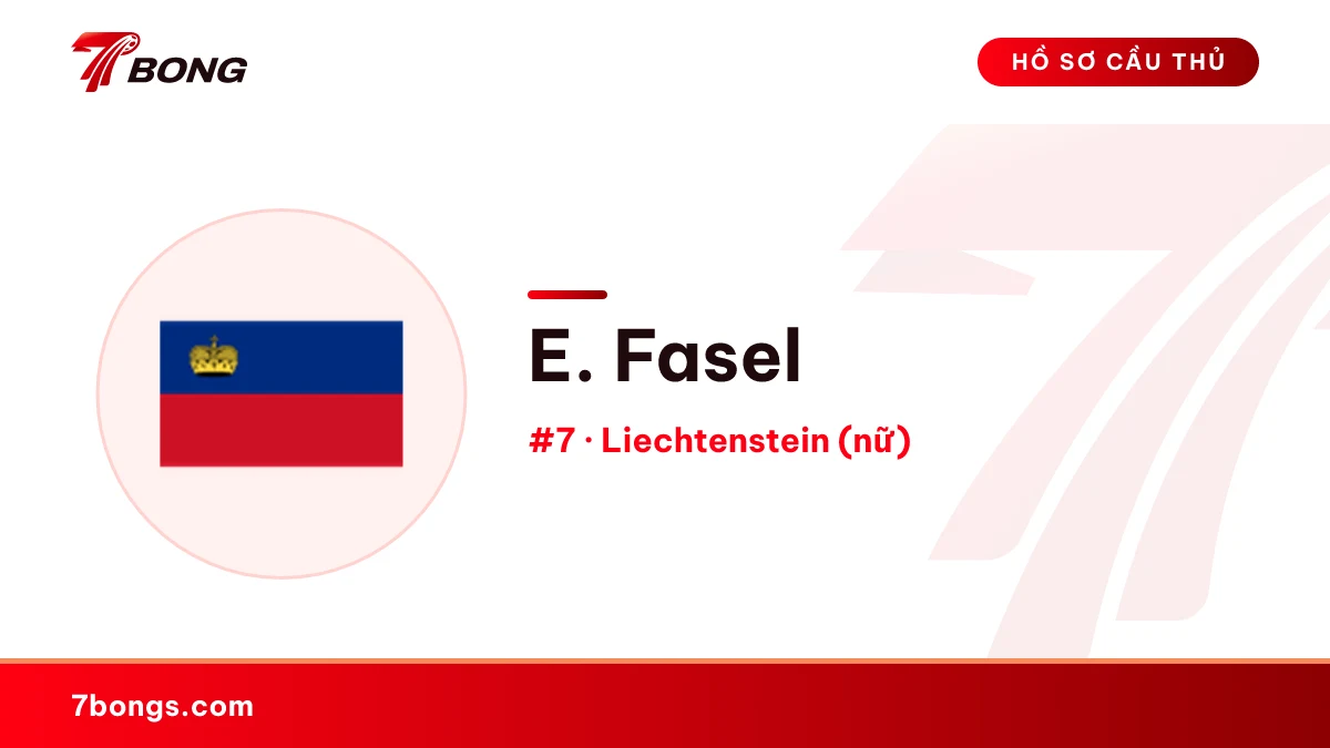 E. Fasel — Liechtenstein (nữ)