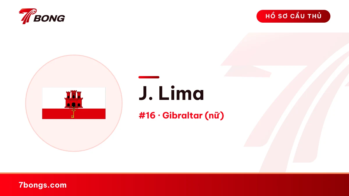 J. Lima — Gibraltar (nữ)