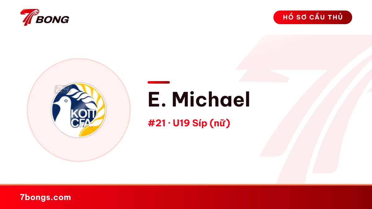 E. Michael — U19 Síp (nữ)