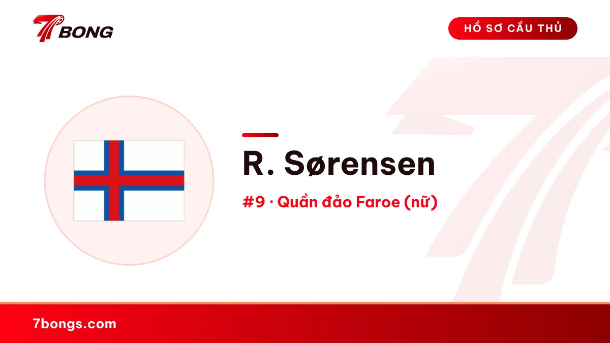R. Sørensen — Quần đảo Faroe (nữ)