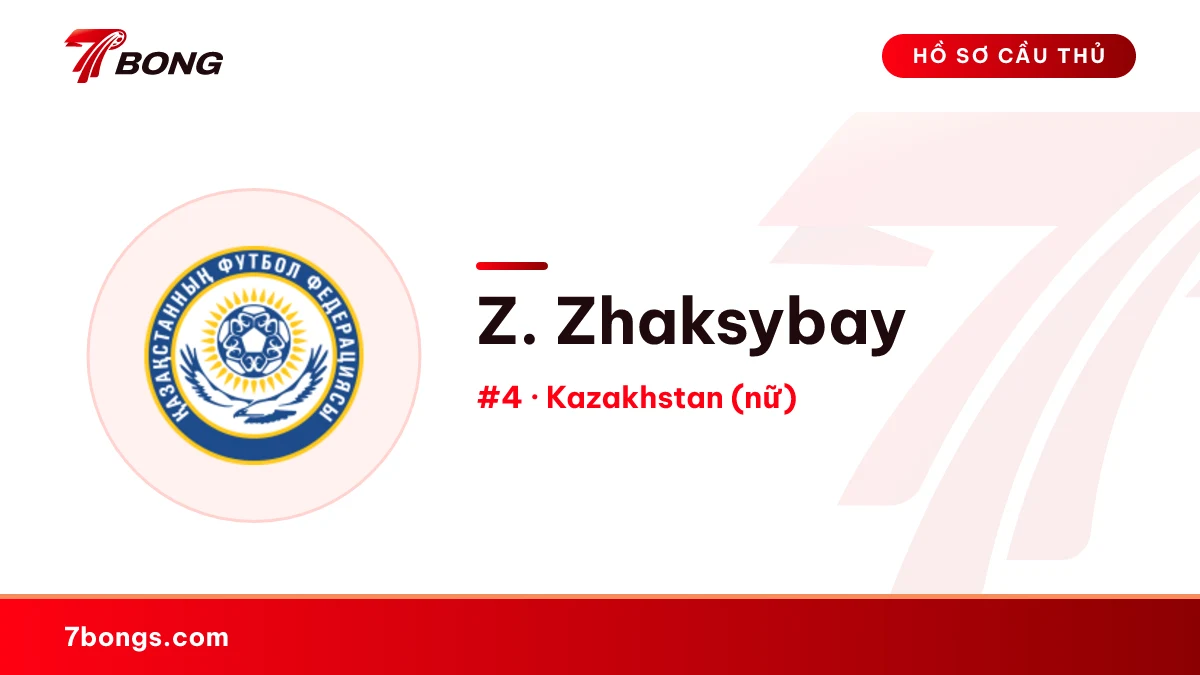 Z. Zhaksybay — Kazakhstan (nữ)