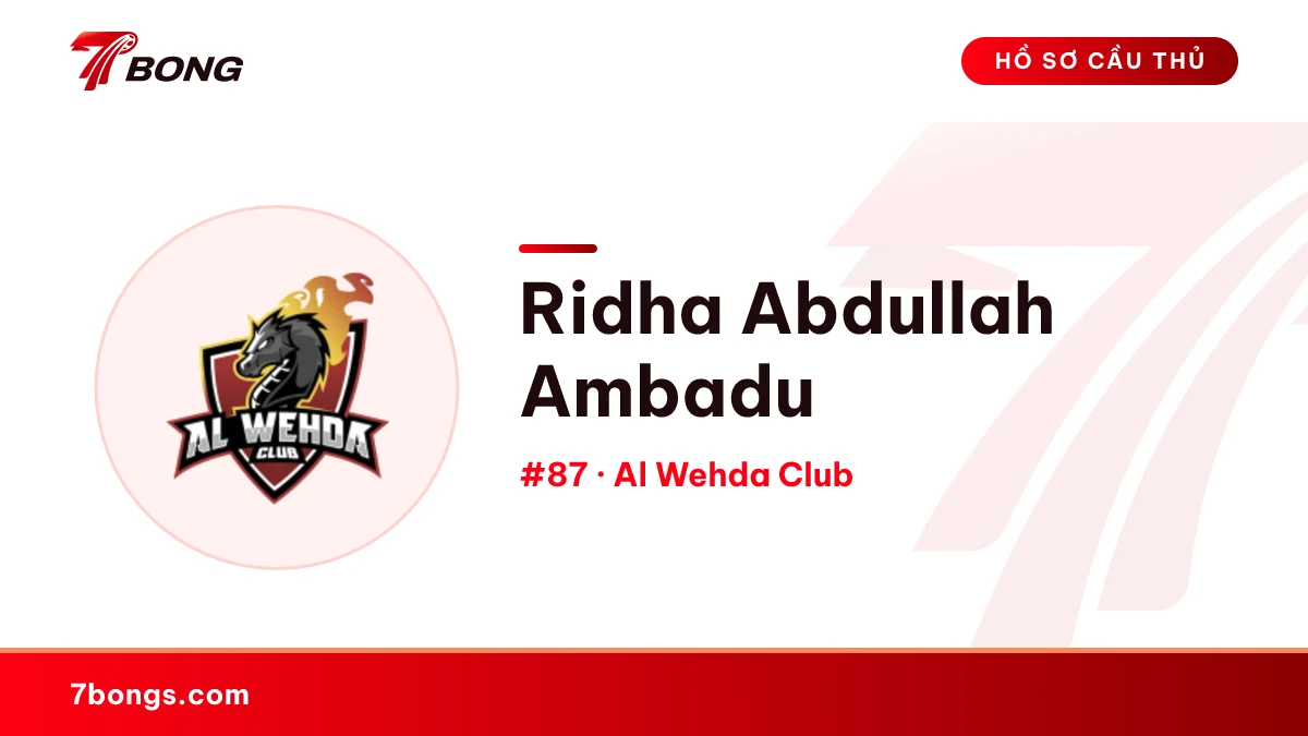 Ridha Abdullah Ambadu — Al Wehda Club