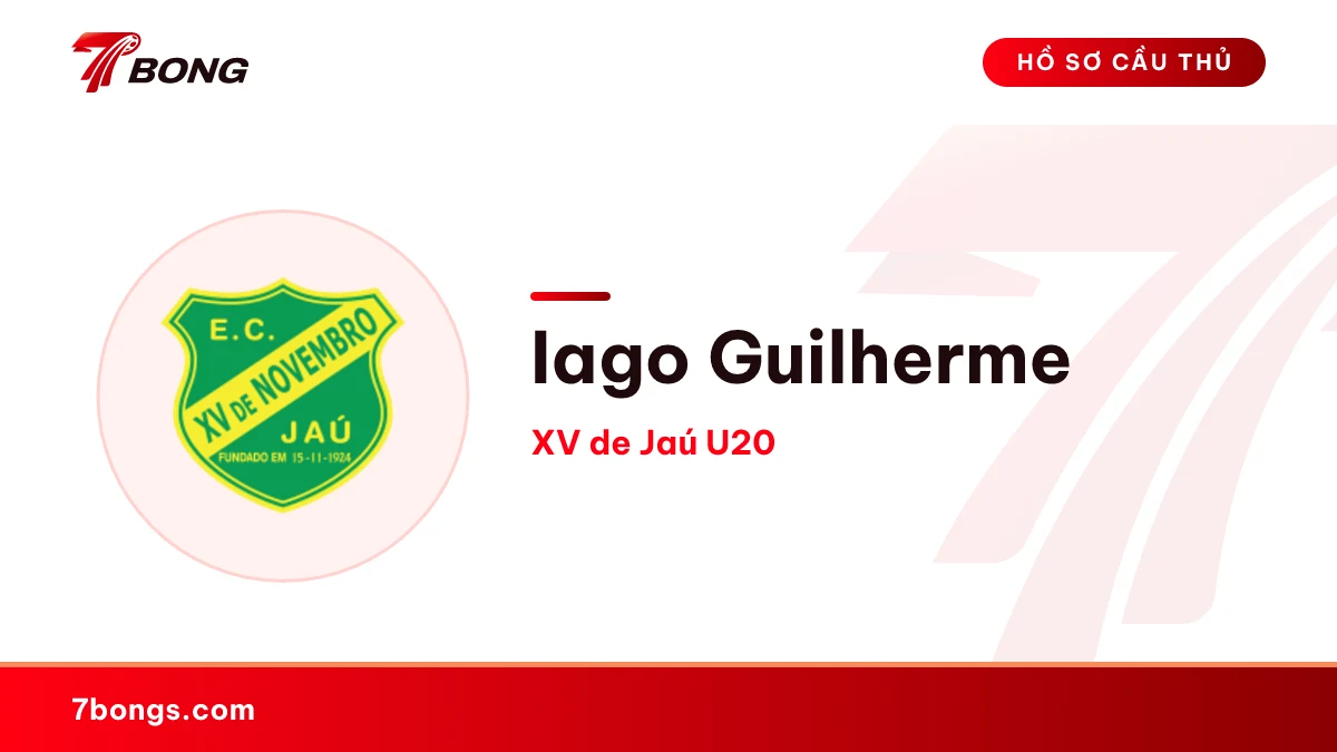 Iago Guilherme — XV de Jaú U20