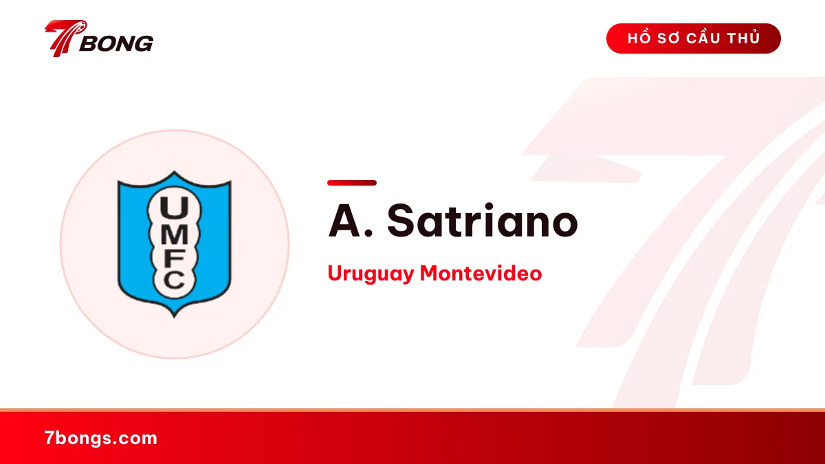 A. Satriano — Uruguay Montevideo