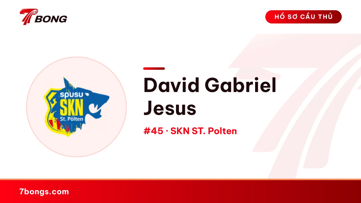 David Gabriel Jesus — SKN ST. Polten