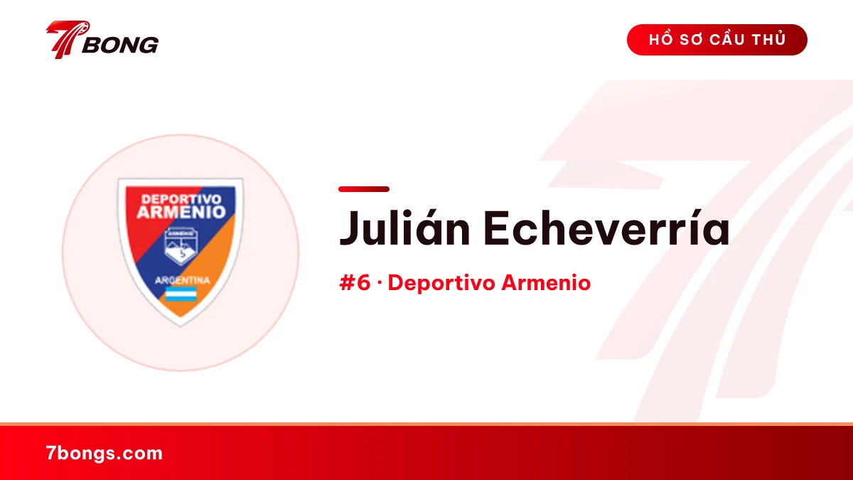 Julián Echeverría — Deportivo Armenio