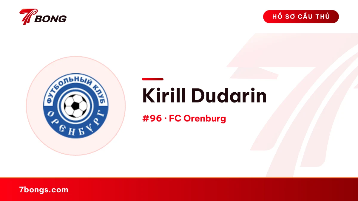 Kirill Dudarin — FC Orenburg