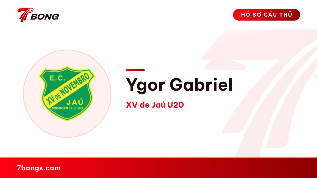 Ygor Gabriel — XV de Jaú U20