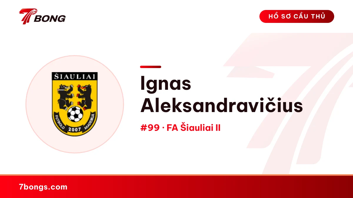 Ignas Aleksandravičius — FA Šiauliai II