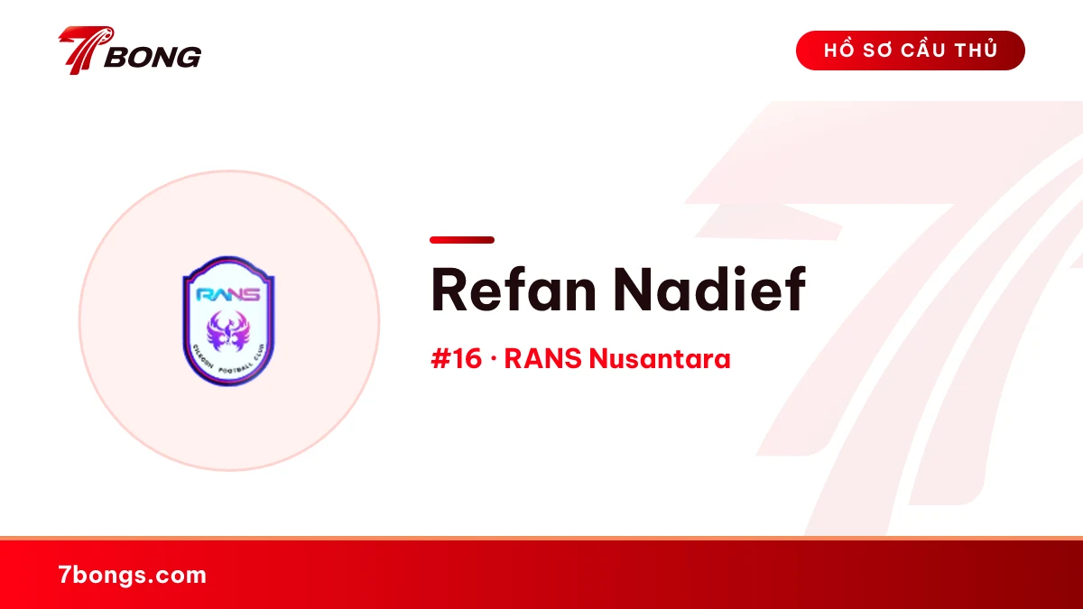 Refan Nadief — RANS Nusantara