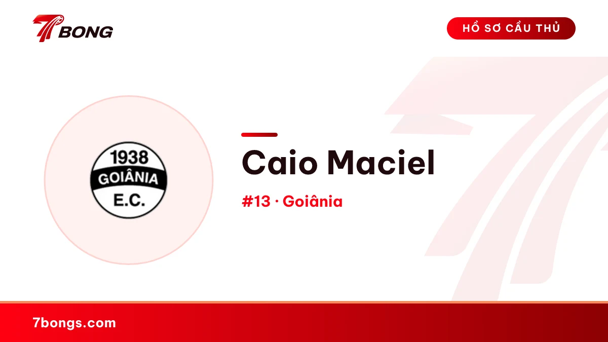 Caio Maciel — Goiânia