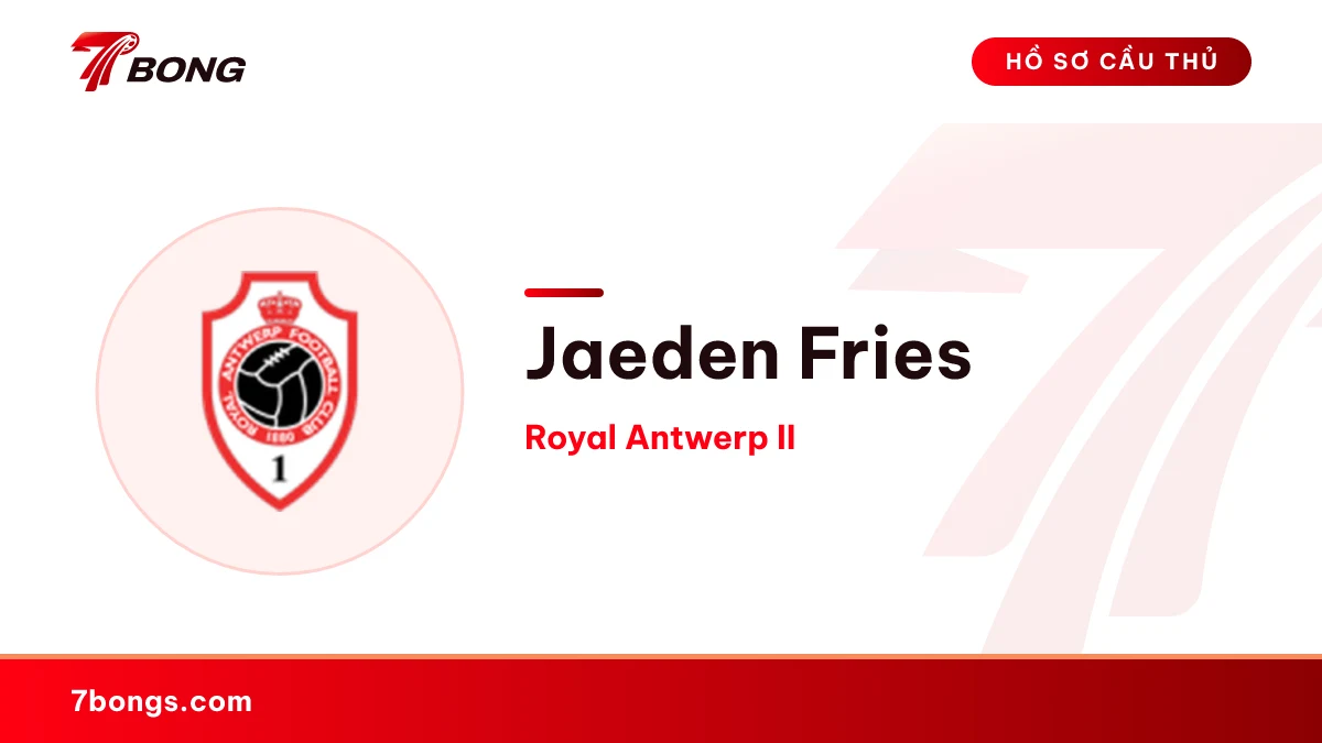 Jaeden Fries — Royal Antwerp II