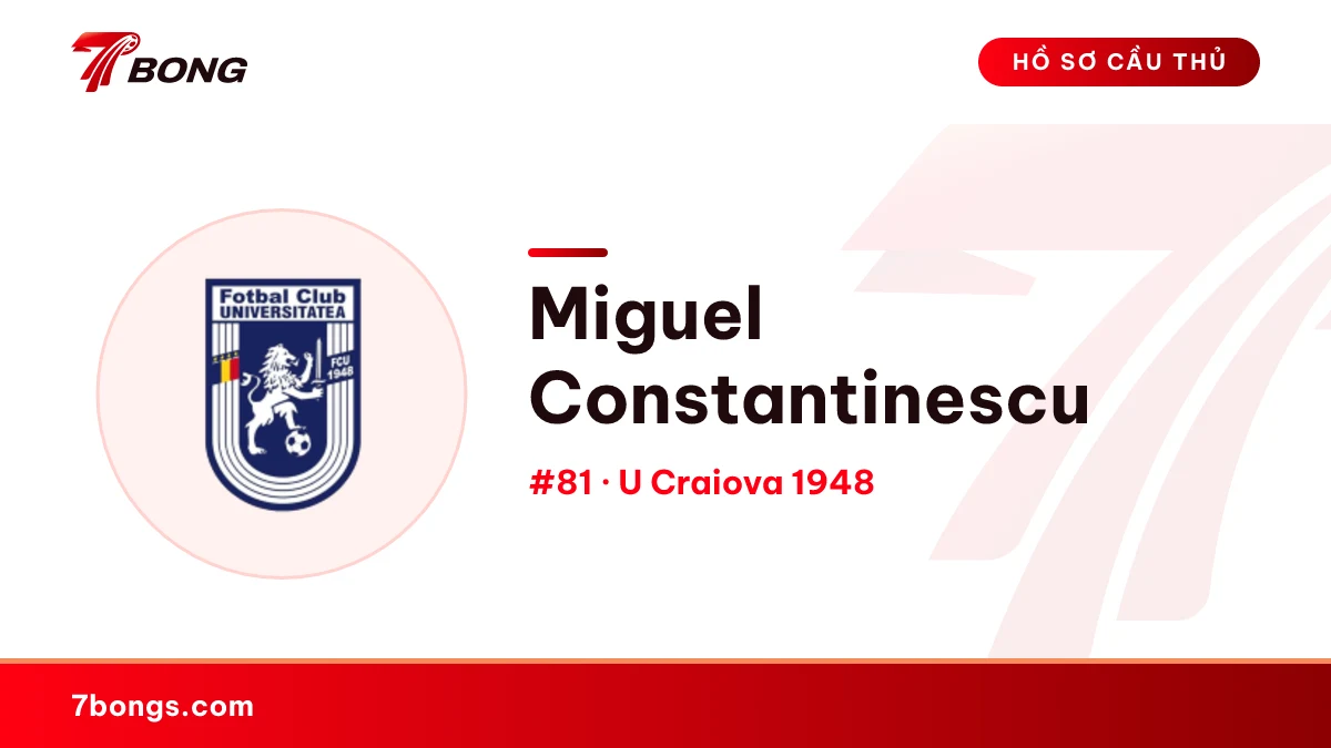 Miguel Constantinescu — U Craiova 1948