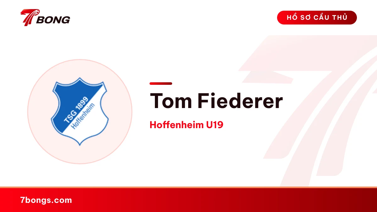 Tom Fiederer — Hoffenheim U19