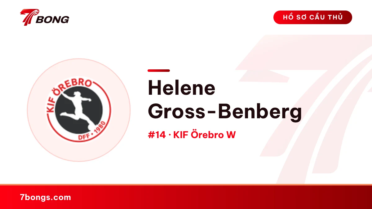 Helene Gross-Benberg — KIF Örebro W