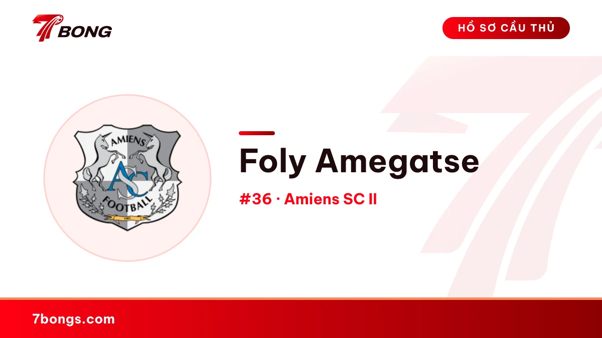 Foly Amegatse — Amiens SC II