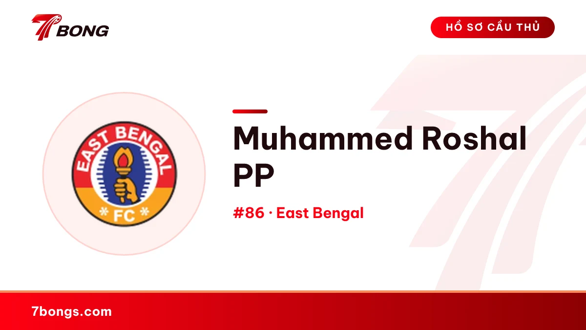 Muhammed Roshal PP — East Bengal