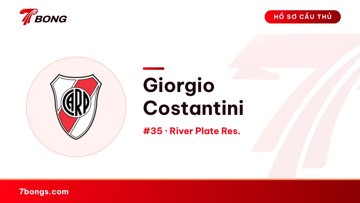Giorgio Costantini — River Plate Res.