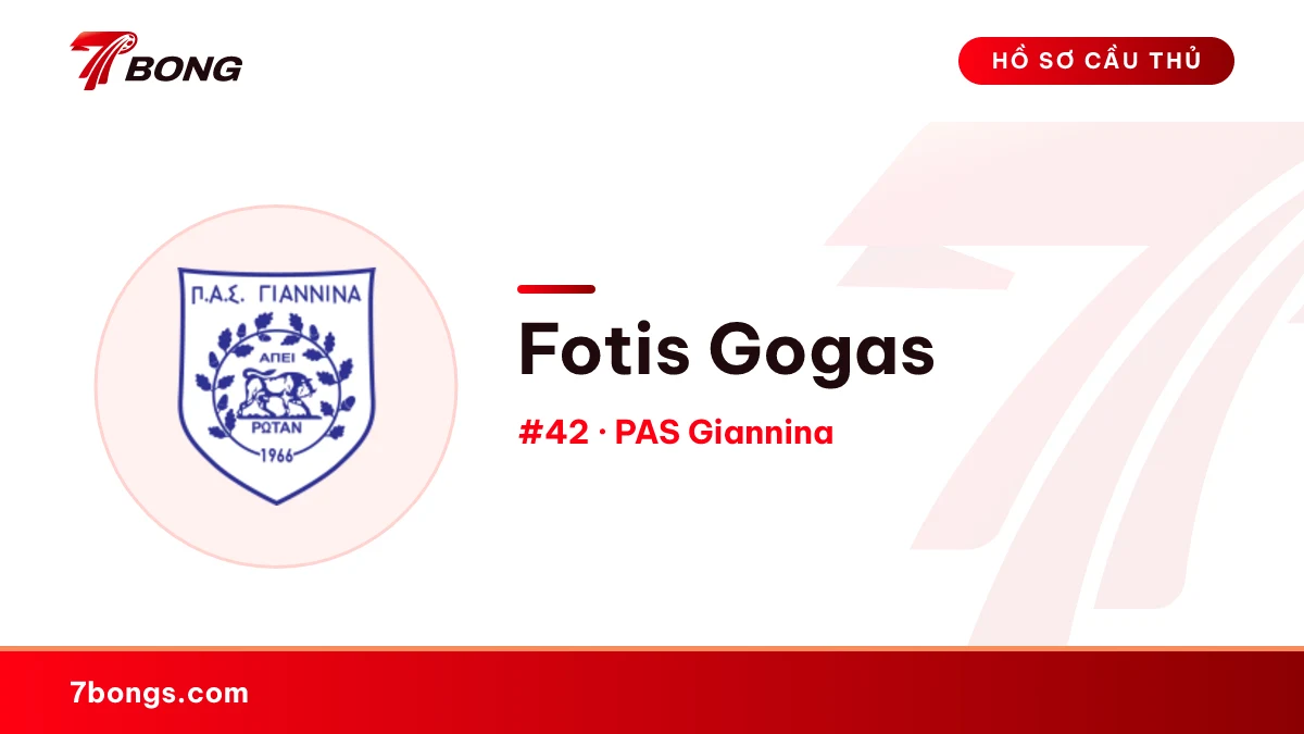 Fotis Gogas — PAS Giannina