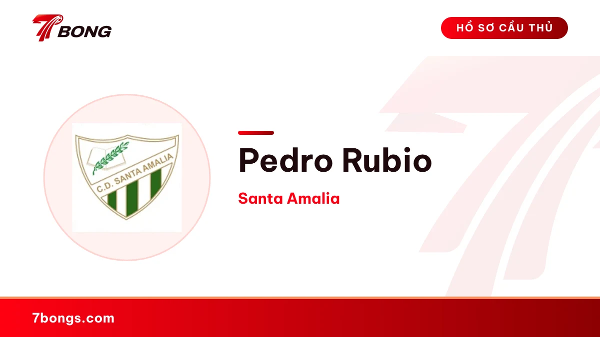 Pedro Rubio — Santa Amalia