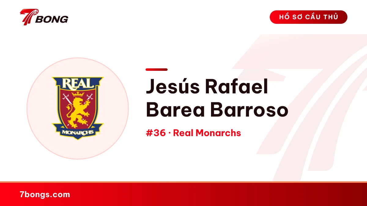 Jesús Rafael Barea Barroso — Real Monarchs